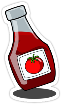12 Ketchup Bottle Picture Free Cliparts That You Can - Catsup Clipart (375x360)