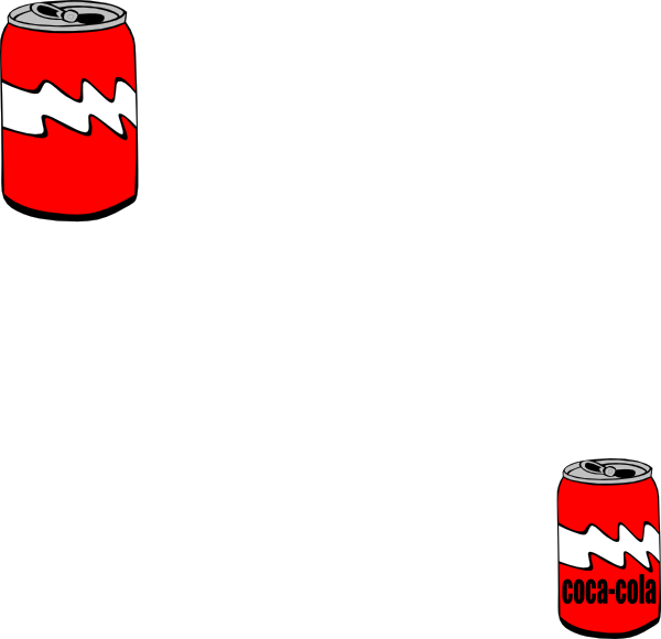 Coke Can Clip Art - Cocola Can Clipart (600x580)