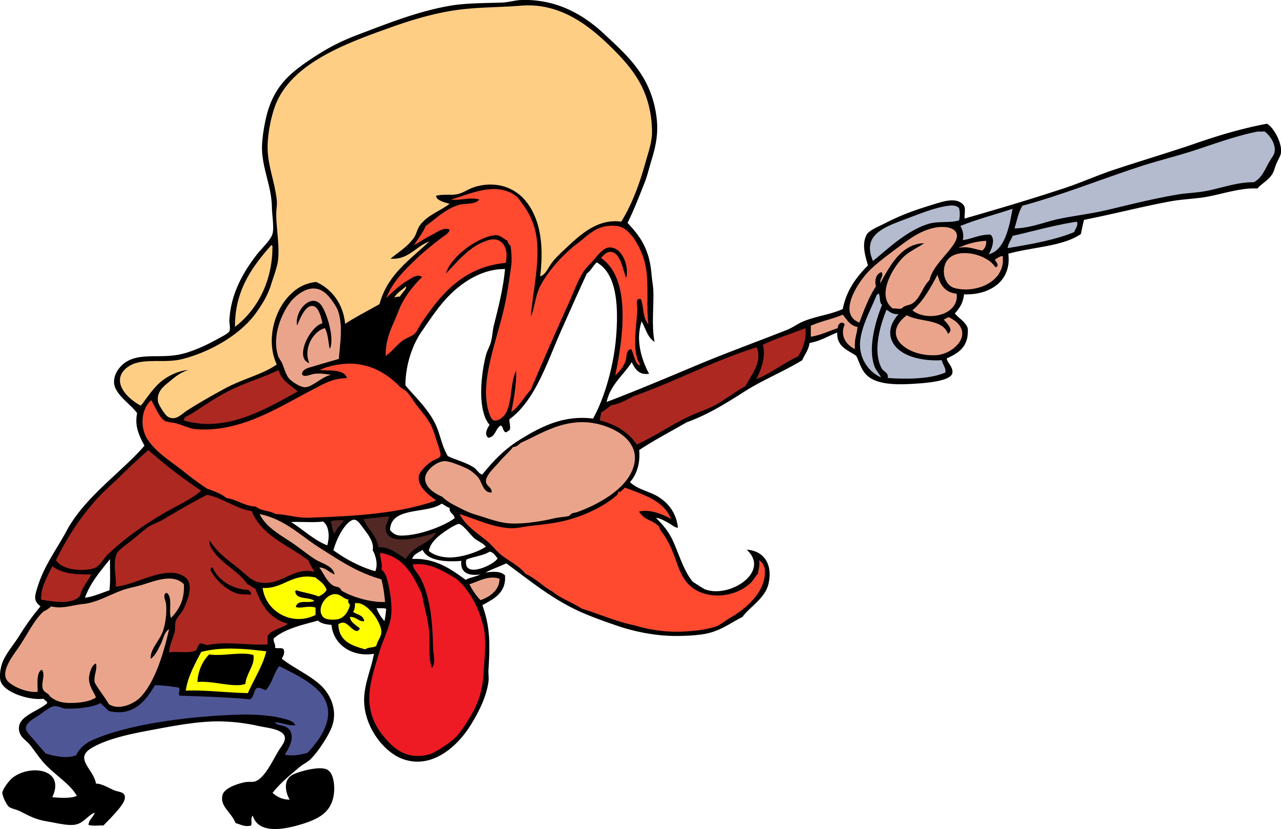 28 Collection Of Yosemite Sam Clipart - Looney Tunes Yosemite Sam Png (4338x2806)