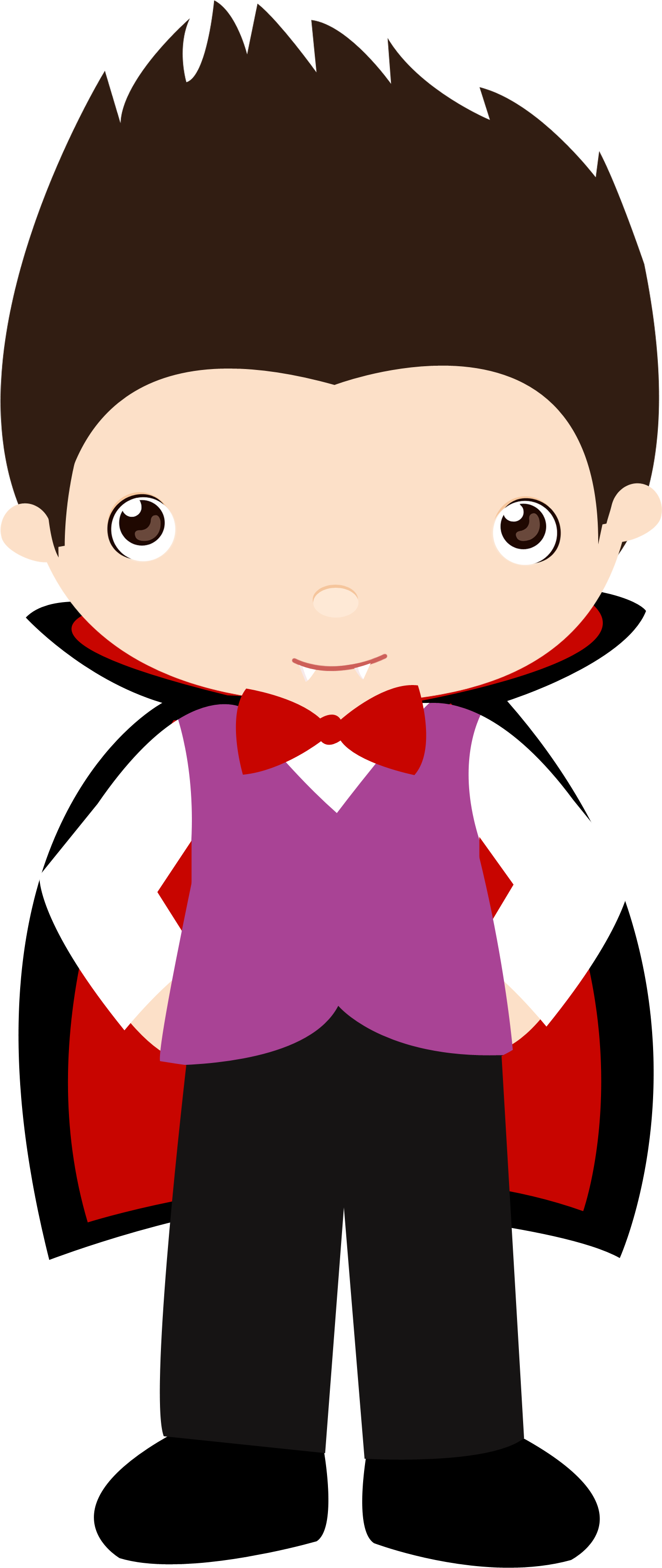 Dracula Clipart Gothic - Gothic Character Clip Art (1836x3600)