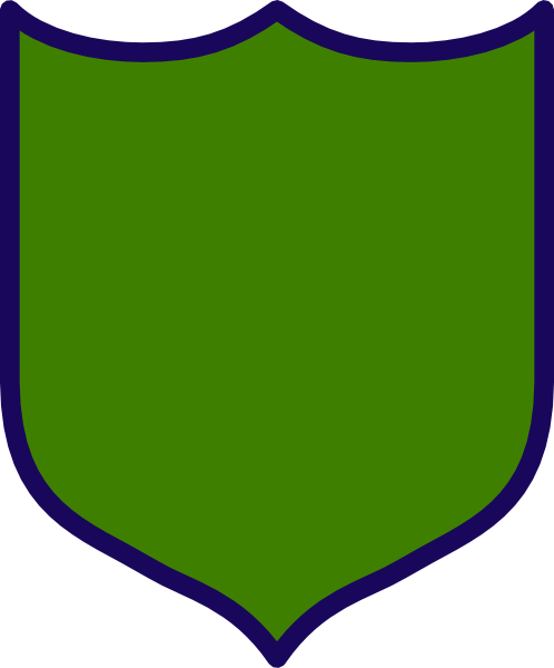 Dark Green Shield Clip Art - Green Shield Clip Art (498x600)
