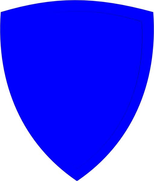 Blue Blank Shield Logo (510x598)
