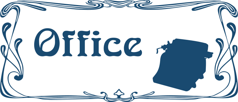 Office Free Clipart - Office Images Clip Art (800x343)