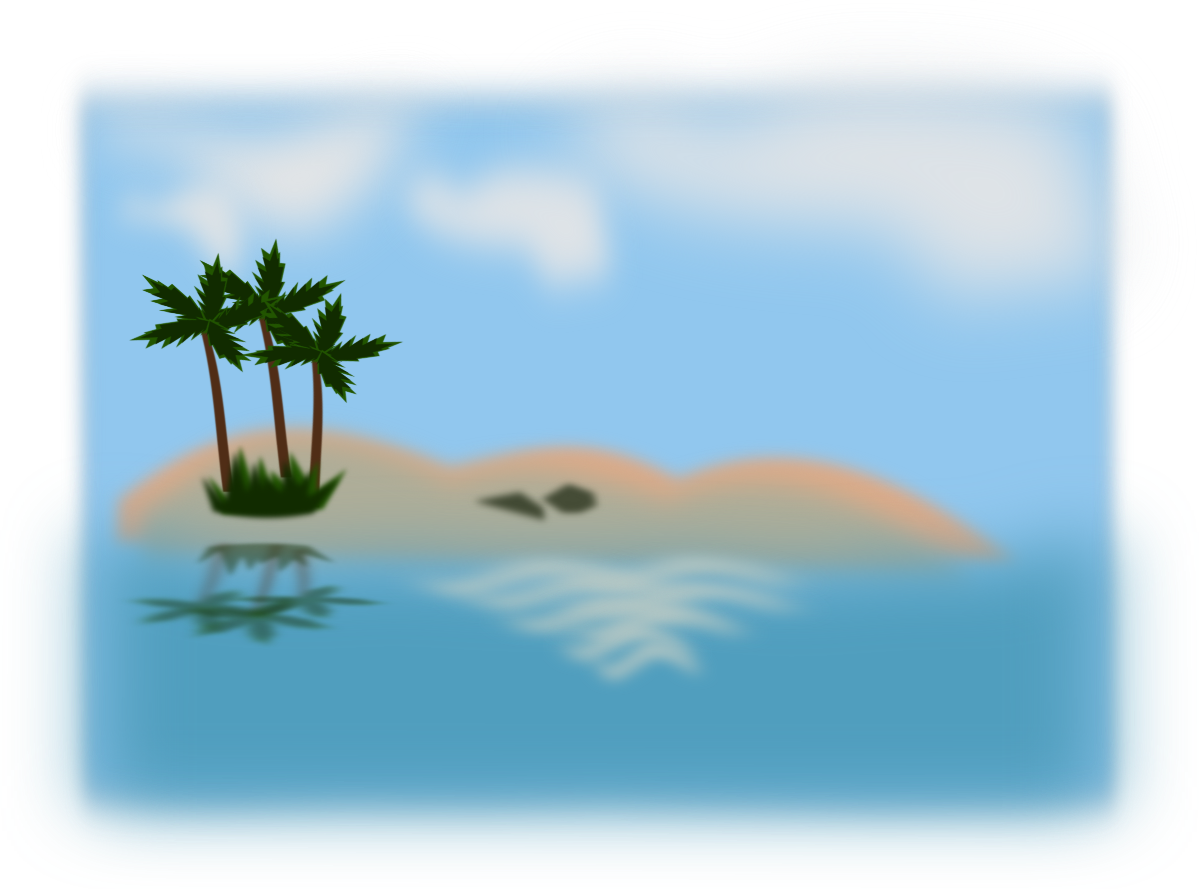 Clipart Vista - Ocean Clipart (2400x1780)