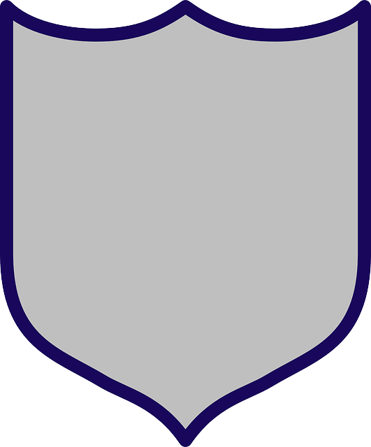 Shield Clipart Armor Shield - Grey Shield Clip Art (531x640)