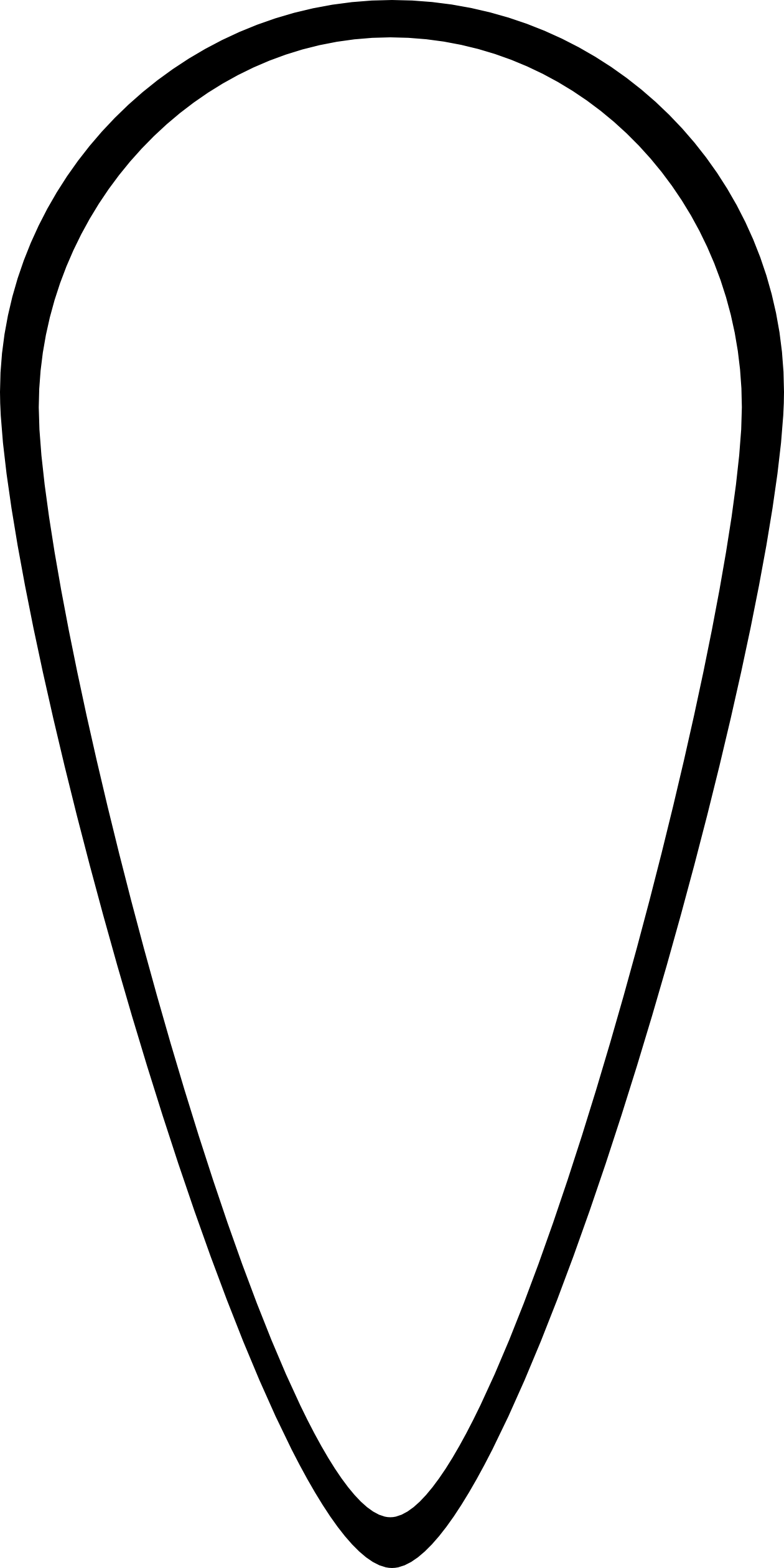 Kite Outline Clip Art - Kite Outline Clip Art (1260x2520)