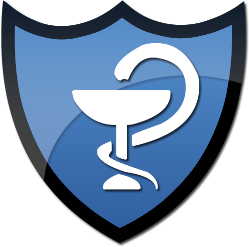 Bowl Of Hygeia Symbol Shield - Bowl Of Hygeia Symbol (512x512)