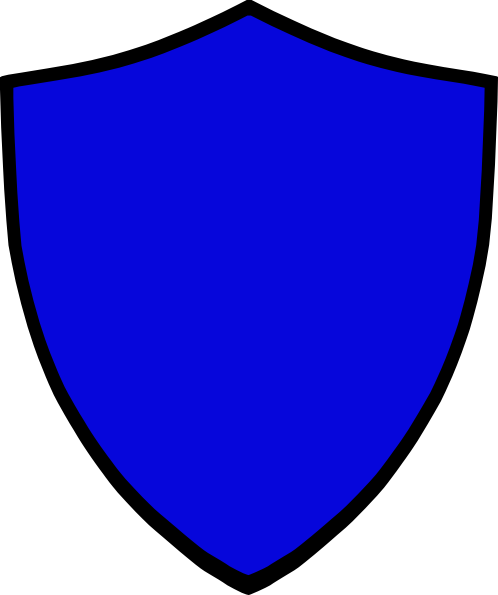 Shield-blue Png Clip Art - Emblem (498x595)