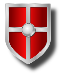 Clipart Knight Shield (600x291)