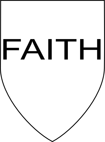 Shield Of Faith Clip Art At Clker - Sonic Healthcare (444x600)