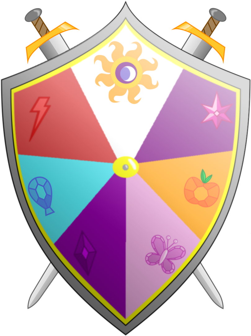 Knights Of Harmony Shield And Arms Ii Colors By Fyre-medi - Mlp Knights Of Harmony (819x1160)