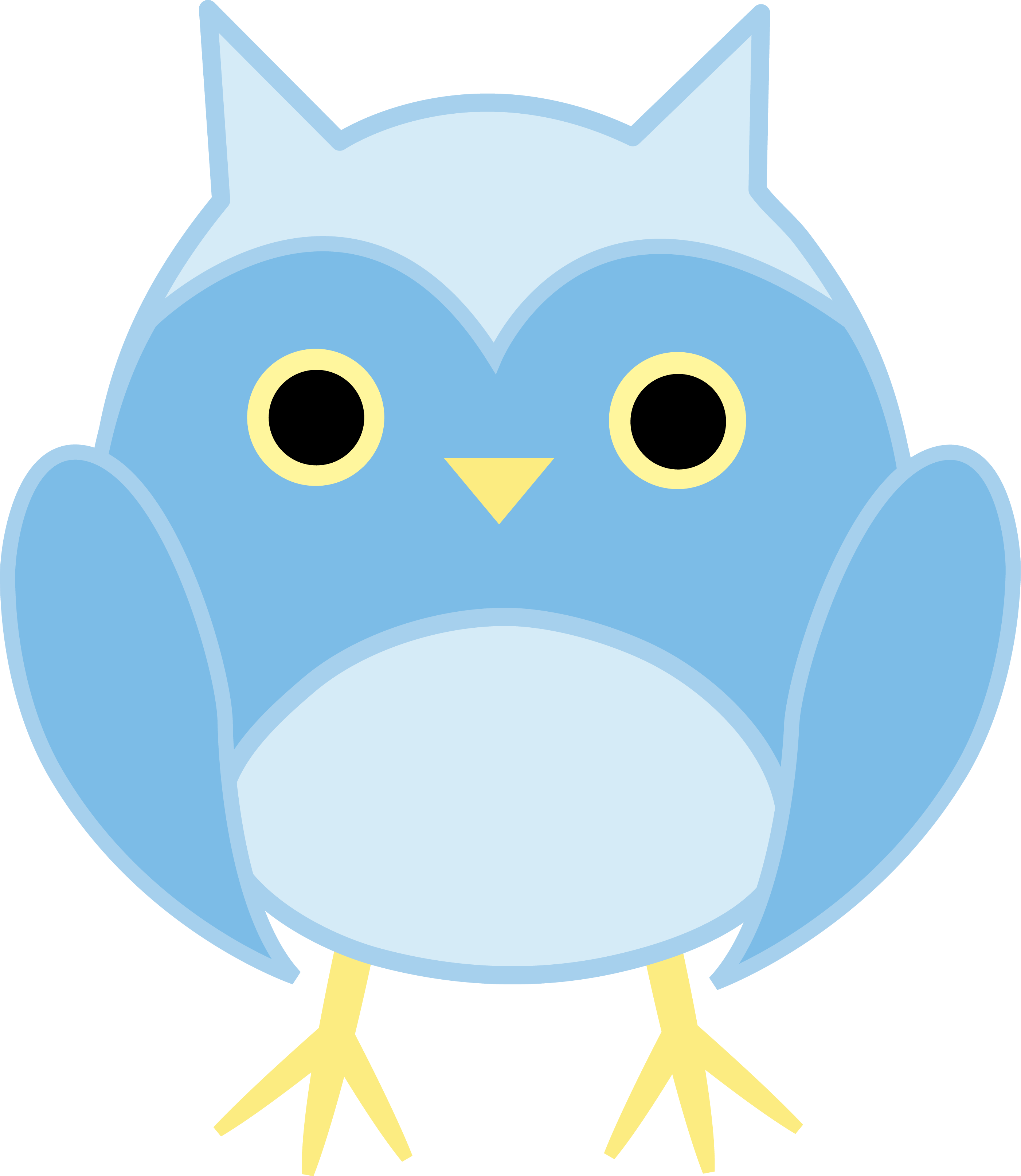Patterns - Cute Owl Clip Art (2802x3228)