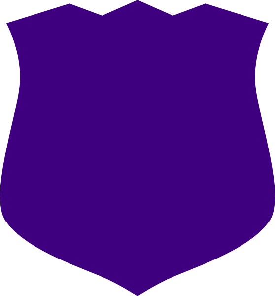 Purple Shield Clip Art At Clker - Clip Art (558x600)