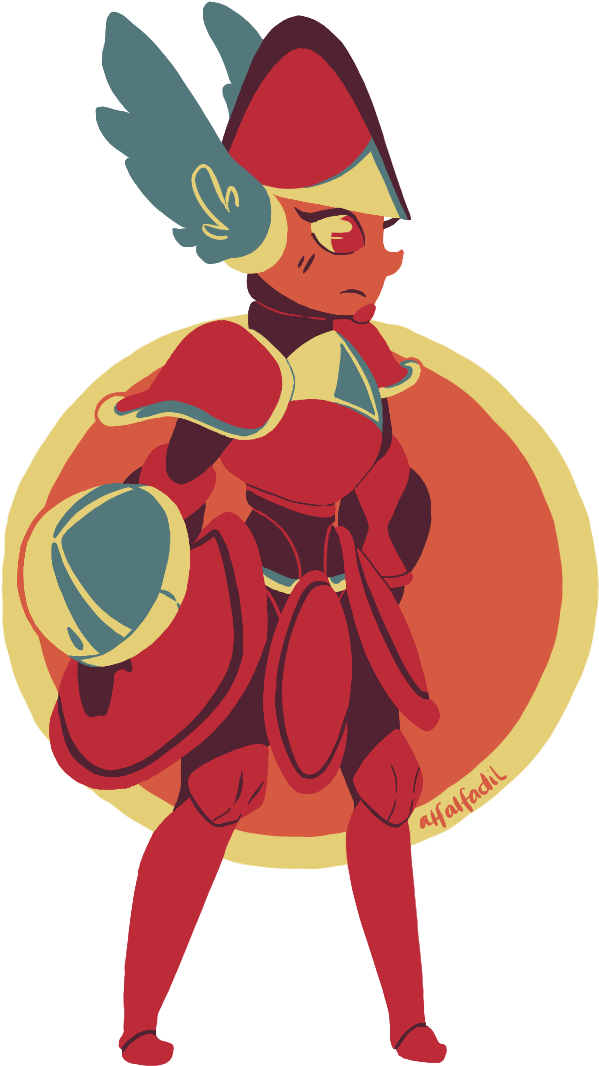 Color Challenge By Alfalfadil - Shovel Knight And Shield Knight F (628x1100)