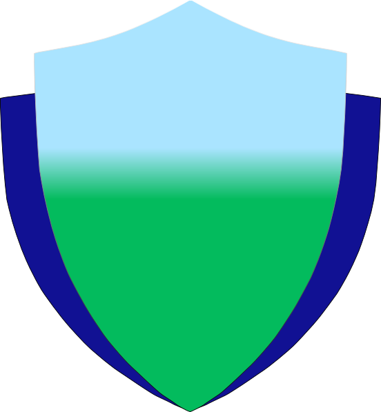 Sky & Field Shield W/flank Clip Art At Clker - Clip Art (552x598)