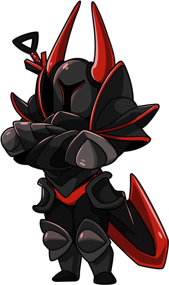 Black Knight - Black Knight Shovel Knight (600x1000)