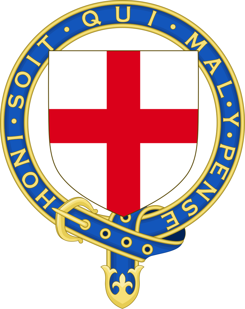 Knight Of The Garter - Order Of The Garter Garter (1200x1513)