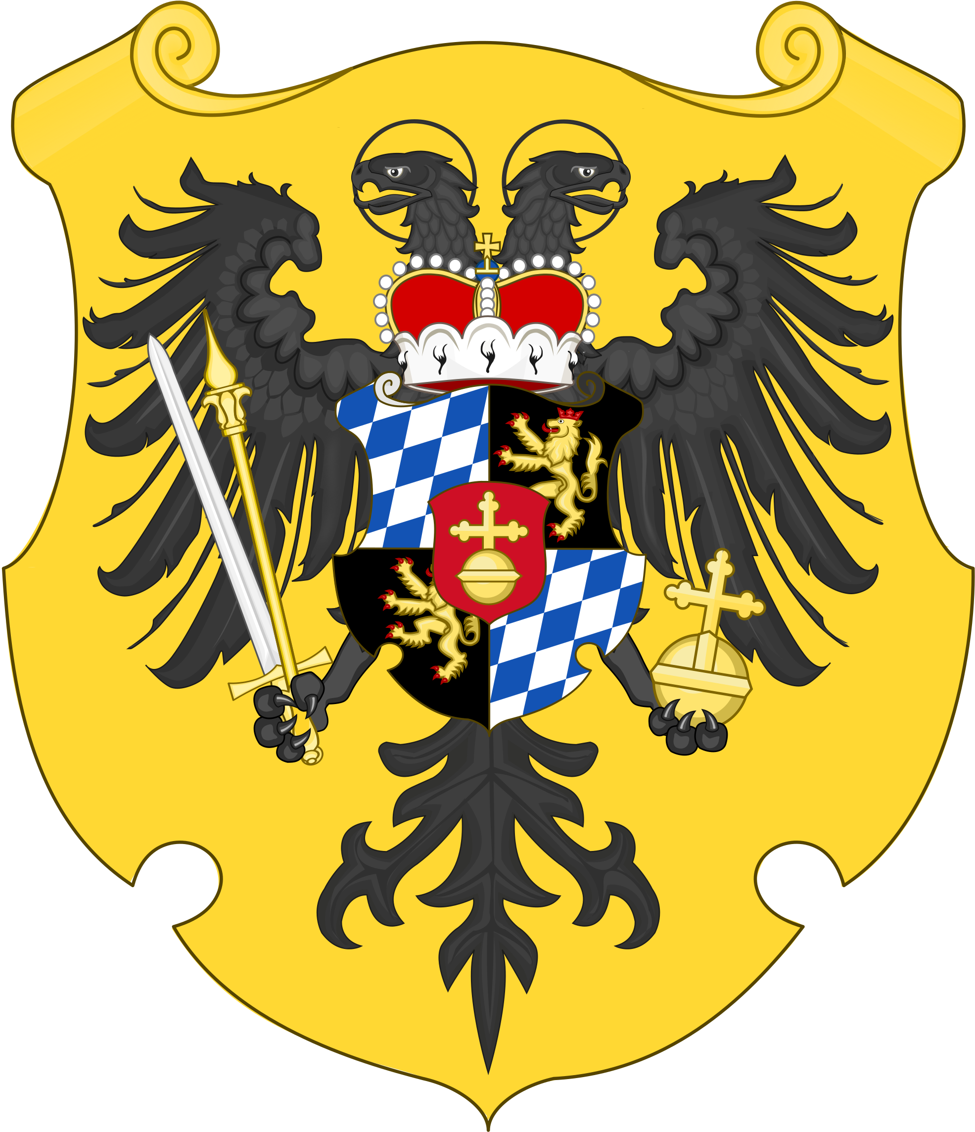Open - Holy Roman Empire Flag (2000x2318)