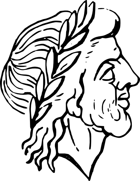 Free Vector Roman Man Clip Art - Ancient Roman Clip Art (462x595)