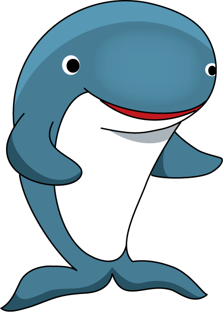 Turquoise Whale Clip Art Clipart Cliparts For You - Whale Clip Art Png (446x625)