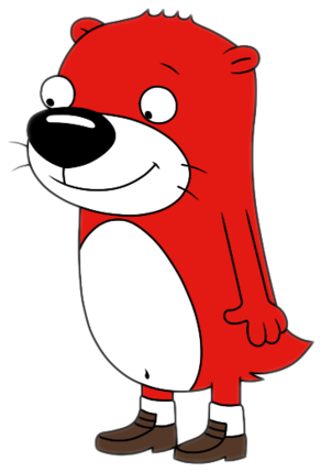 Peanut Butter And Jelly Otter 1 - Pb And J Otter Peanut (378x502)