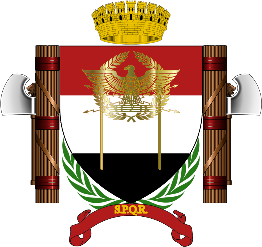 Coat Of Arms Of The Roman State By Macharius88 - Coat Of Arms (894x894)