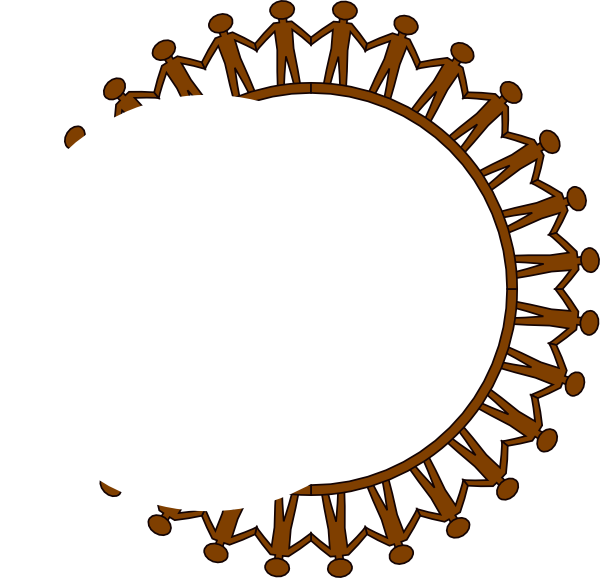 Circle Of People Png (600x578)