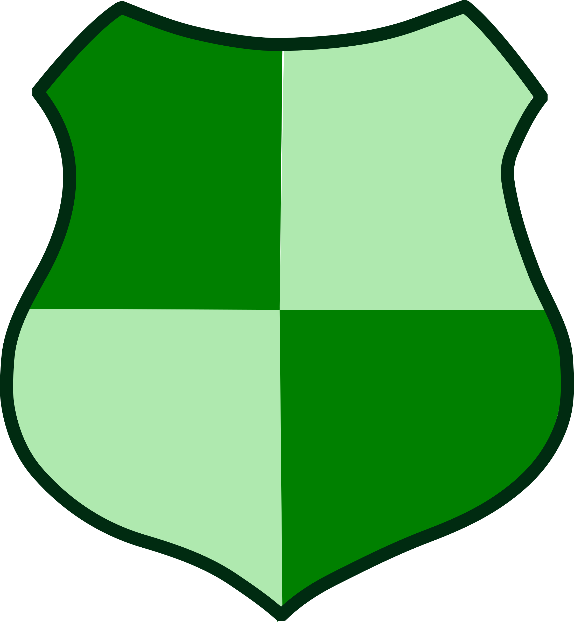 Shield - Clip Art Shield (2214x2400)