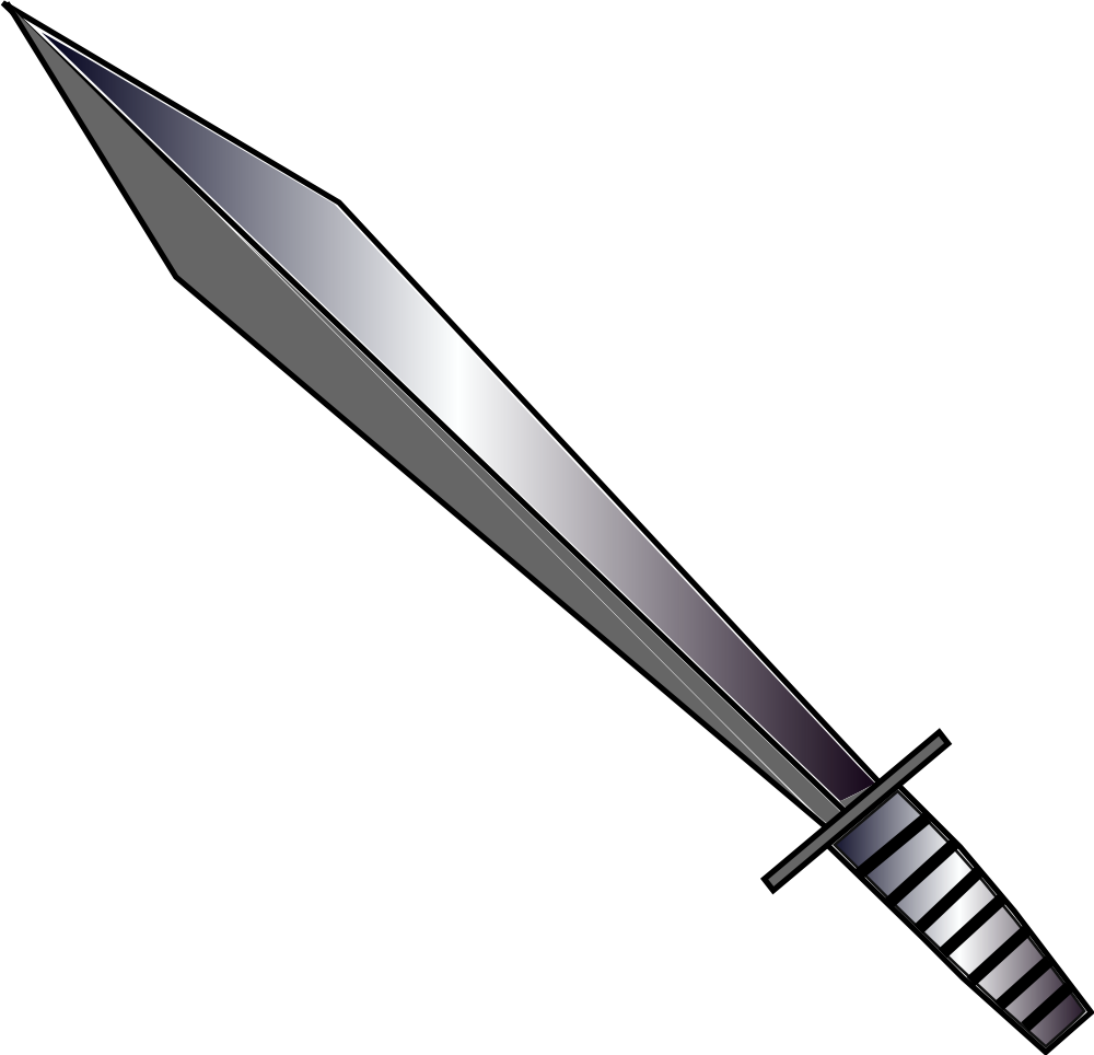Clipart Of A Sword (800x771)