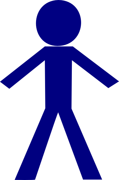 Clip Art Stick People (396x595)