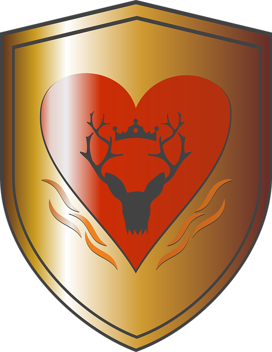 The Throne Game, House Baratheon, Coat Of Arms - House Baratheon (557x720)