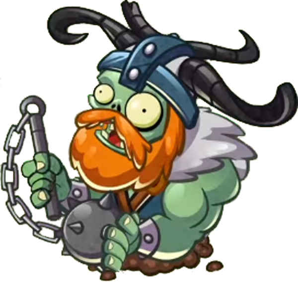 Pvz Heroes Shield Crusher Viking (600x567)