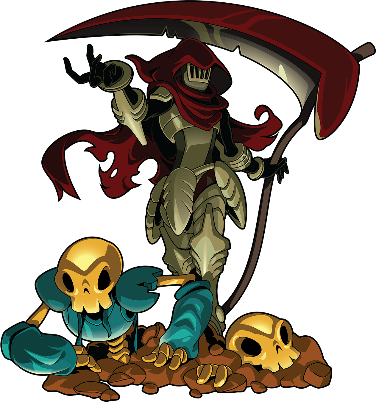 Specterknight Curioskeletalsentry - Specter Of Torment Specter Knight (1340x1388)