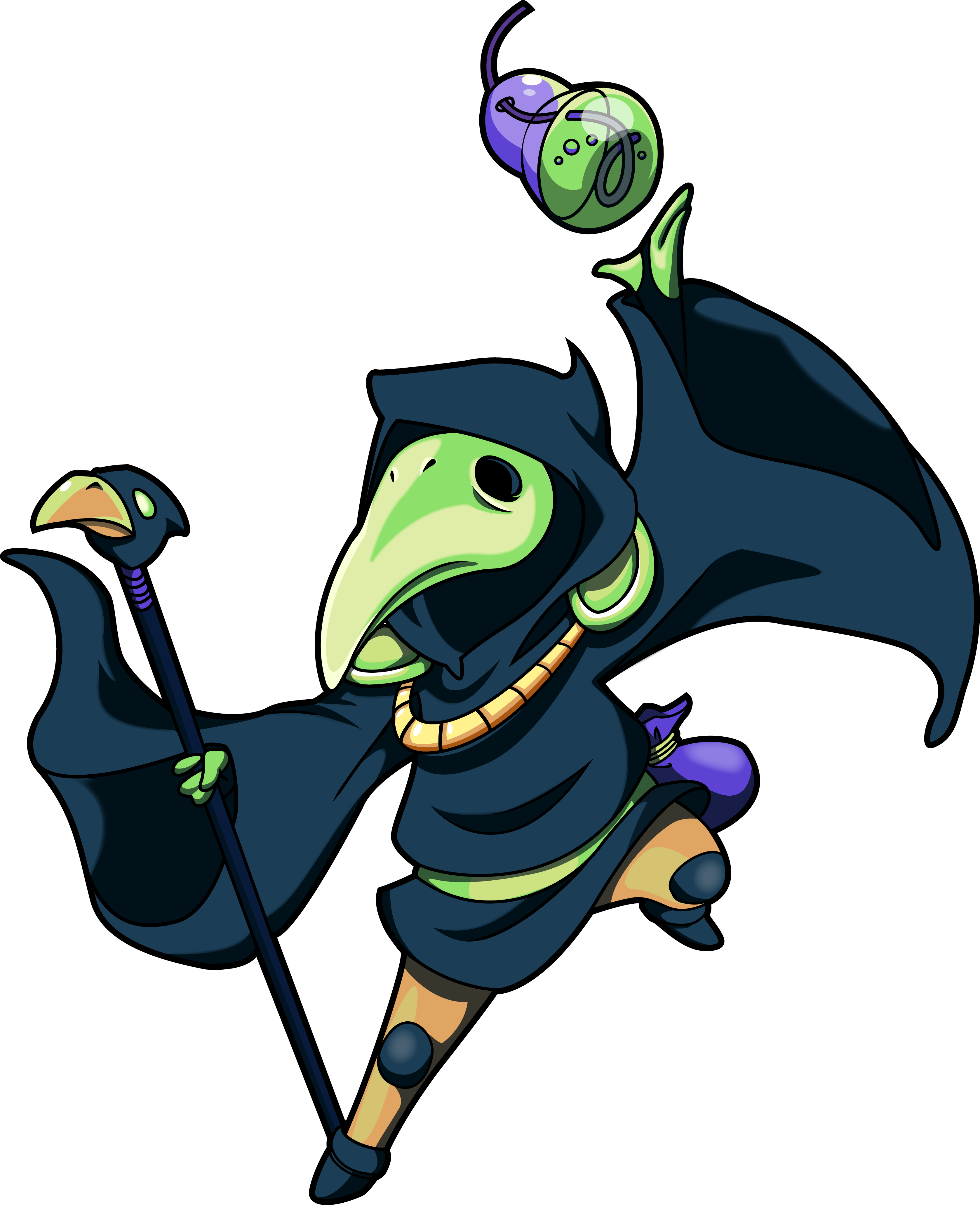 Logos/icons - Shovel Knight Plague Knight (3357x4127)