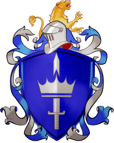 The Area Known As Tortall And Its Surrounding Countries - Tamora Pierce Tortall Crest (440x552)