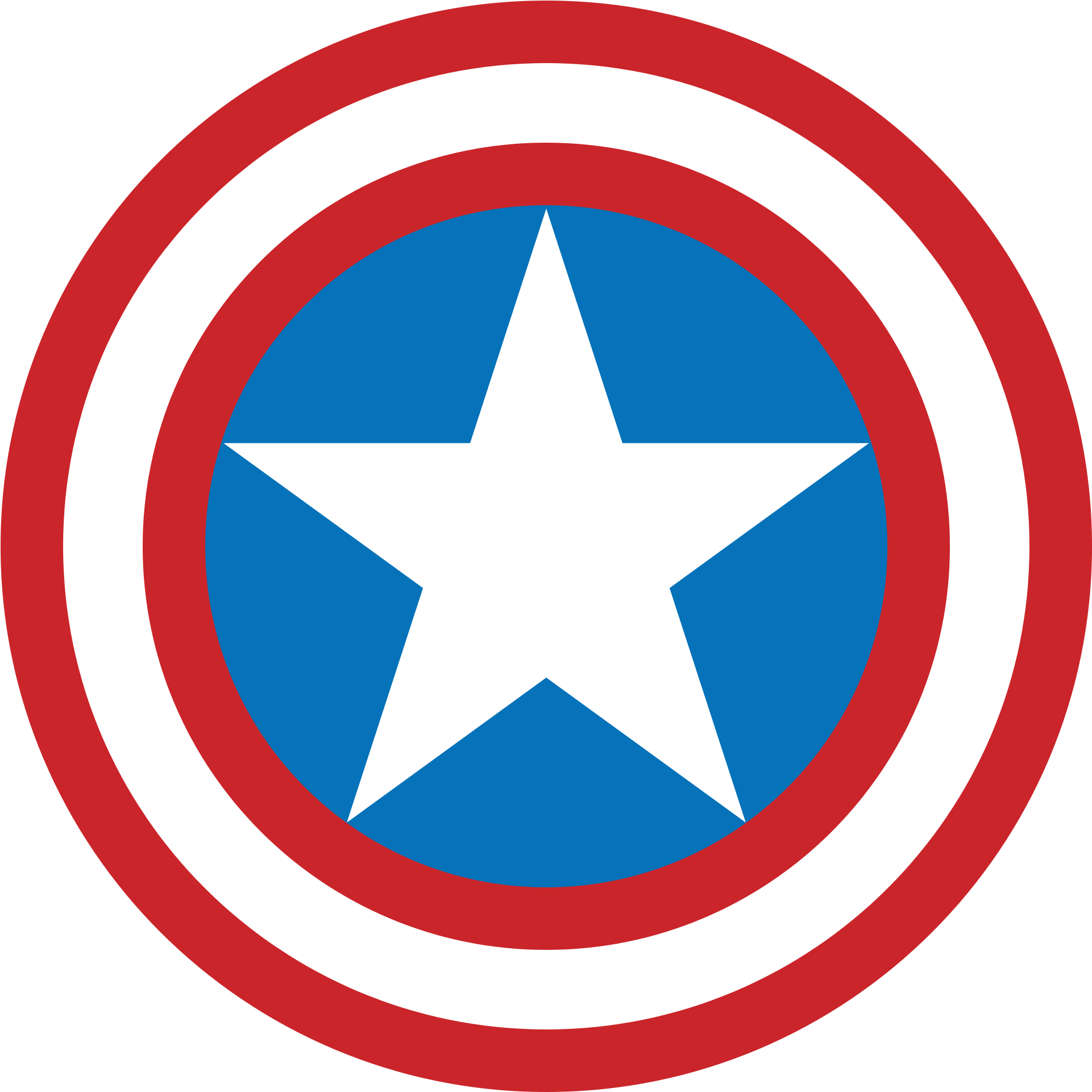 Captain America Shield - Say No To Drugs (2000x2000)