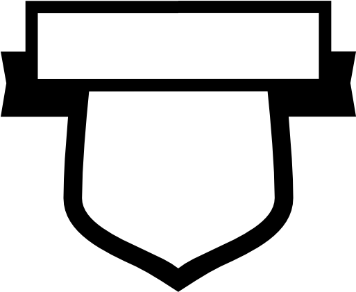 Size - Shield With Banner Icon (512x512)