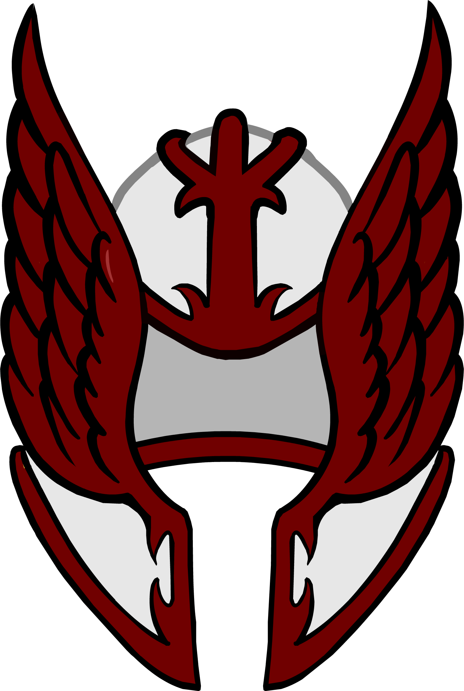 Epic Knight Helmet - Club Penguin Knight Armor (1499x2230)