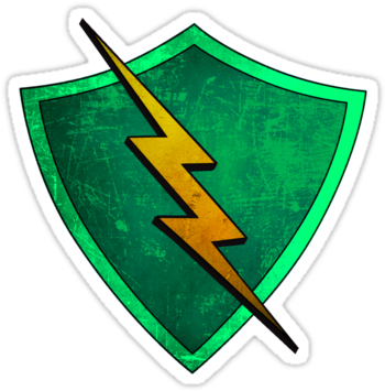 Clipart Info - Green Lightning Logo Png (375x360)
