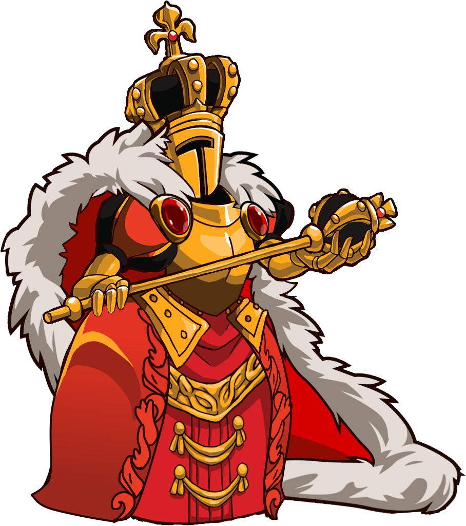 “ King Knight As Cute As Queen Knight Is, She Also - Shovel Knight Queen Knight (1050x1050)