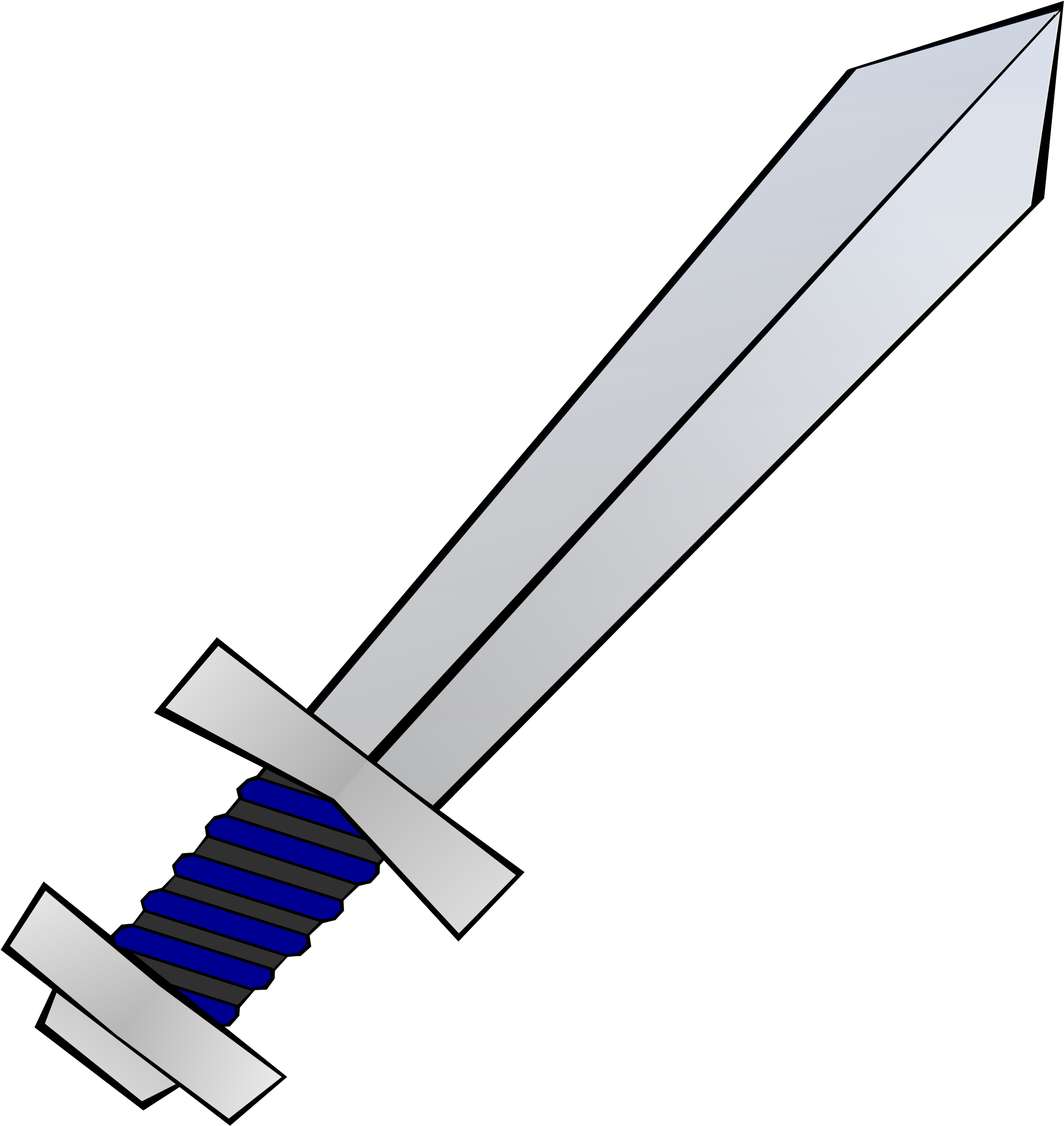 File - Sword 01 - Svg - Sword Clipart No Background (2400x2400)