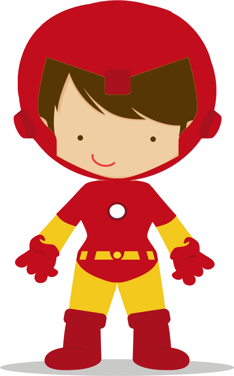 Avengers Babies Clipart - Superheroes Kids Png (1096x1420)