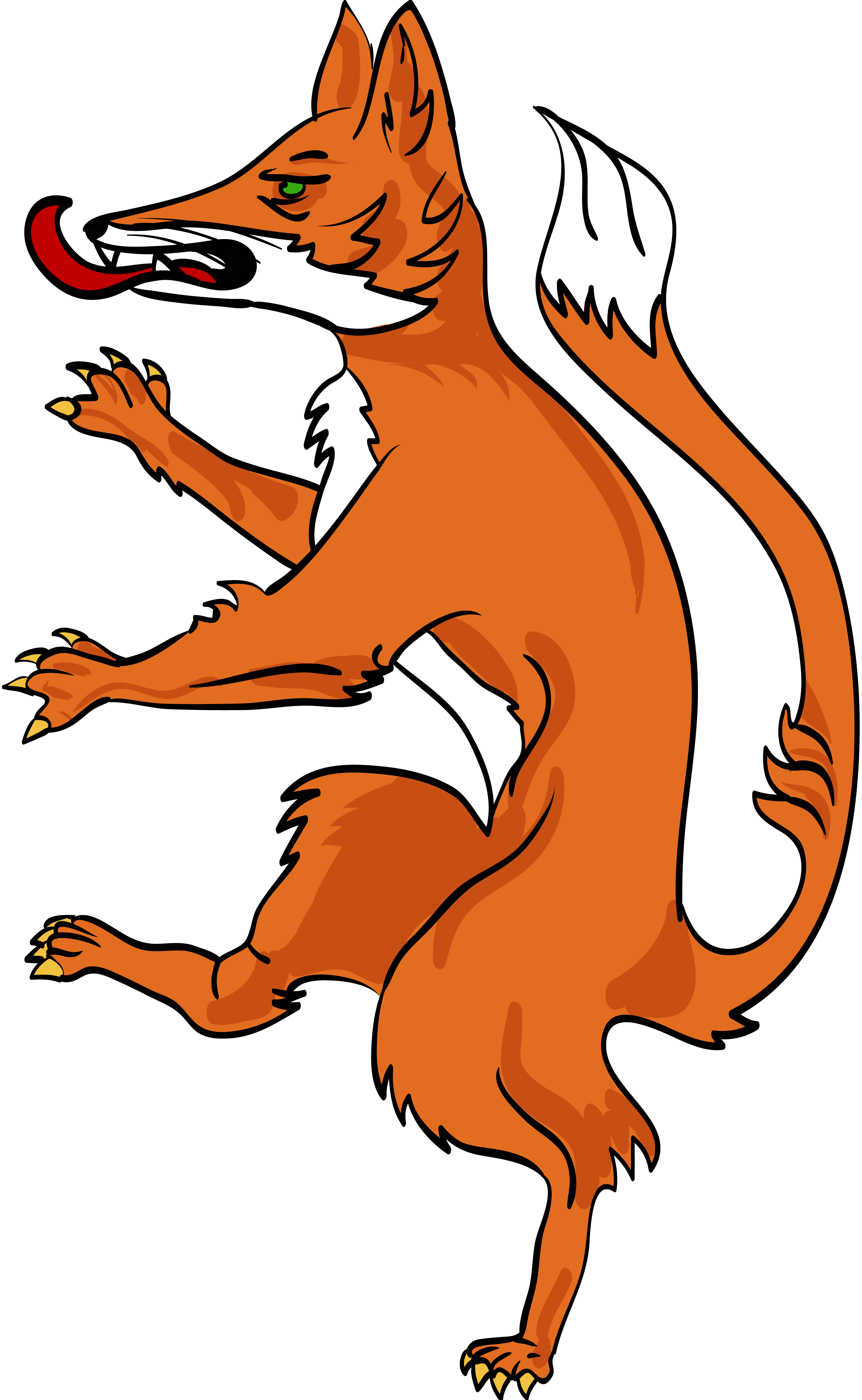 Fox - Fox Coat Of Arms (3000x4872)