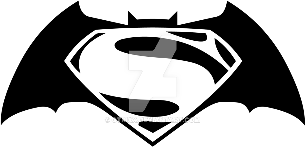 Batman Vs Superman High Res Png Logo By Otrixx On Deviantart - Batman V Superman Png (1024x512)