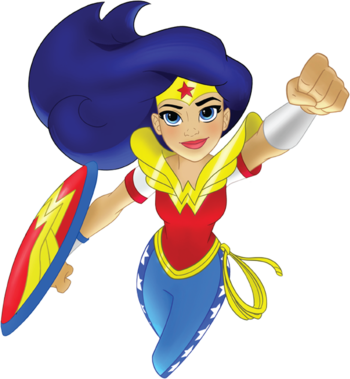 Wonder Woman - Dc Superhero Girls Wonder Woman (350x379)