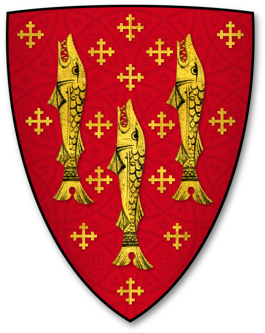 Coat Of Arms Of Geoffrey De Lucy, Temp - Emblem (1200x1200)