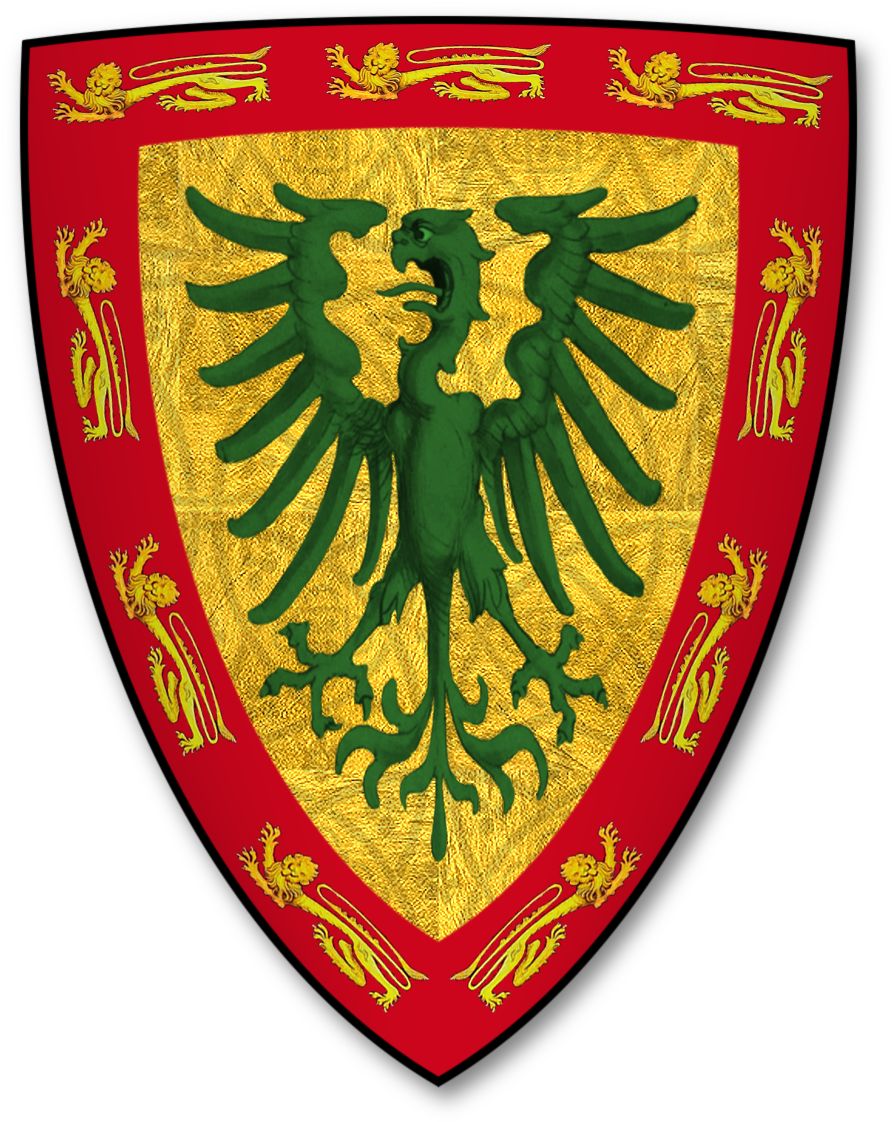 Coat Of Arms Of Sir Edward Monthermer, Of Ashmole, - Baron Monthermer (1200x1200)