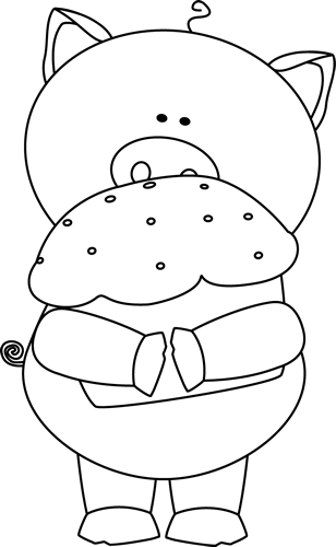 Pig Clip Art - Pig (308x500)