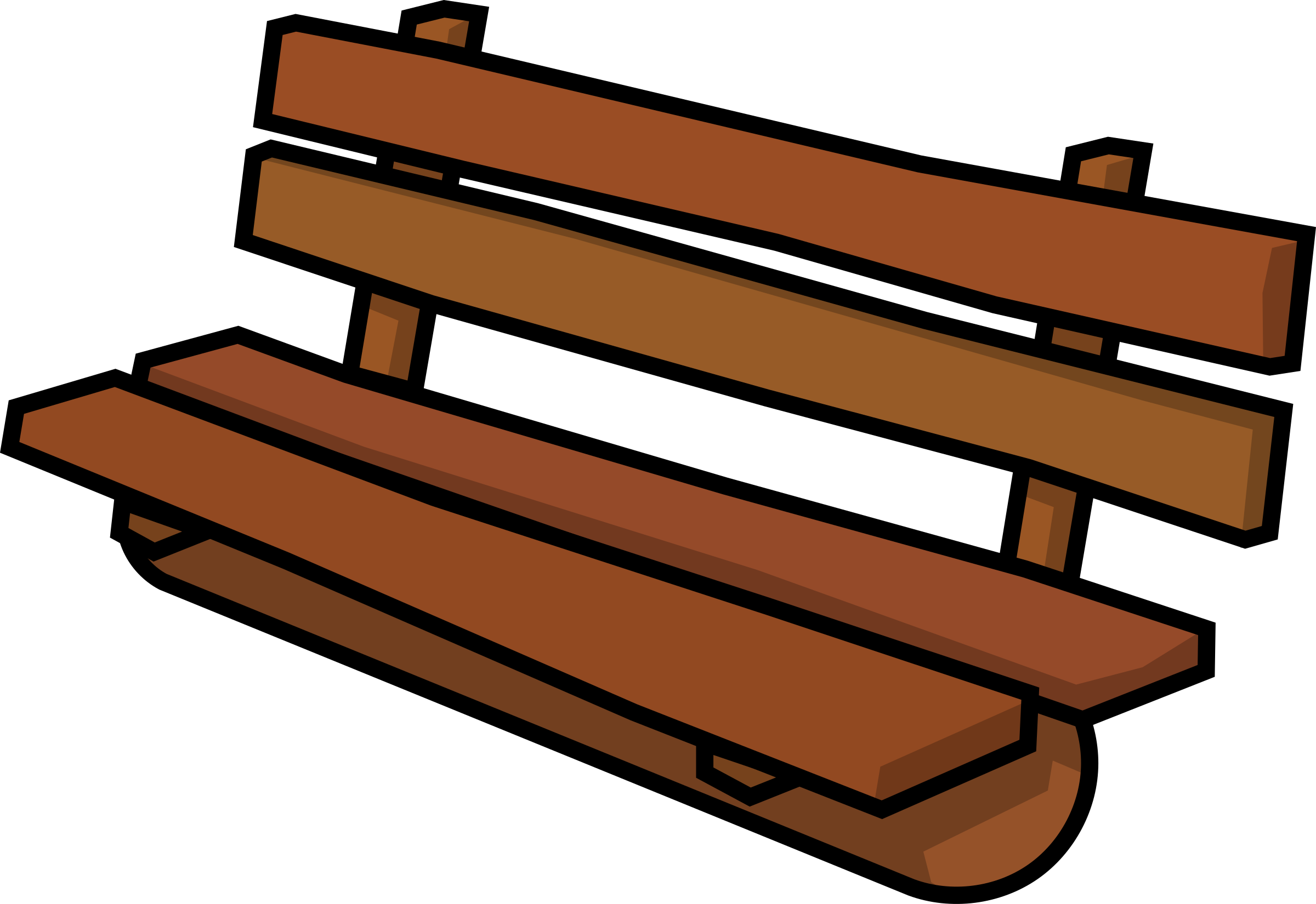 Bench Clipart - Bench Clip Art Png (2400x1650)