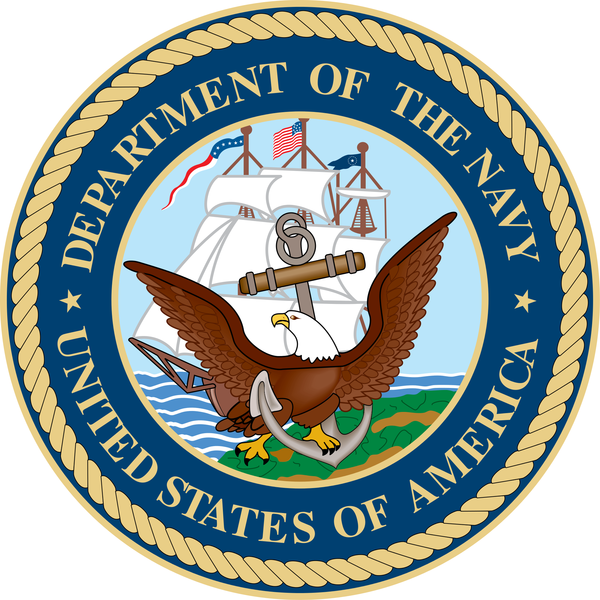 Don It/ Small Business Networking Opportunity - Department Of The Navy Logo (2000x2000)